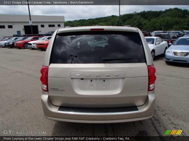 Sandstone / Black/Sandstorm 2013 Dodge Grand Caravan Crew