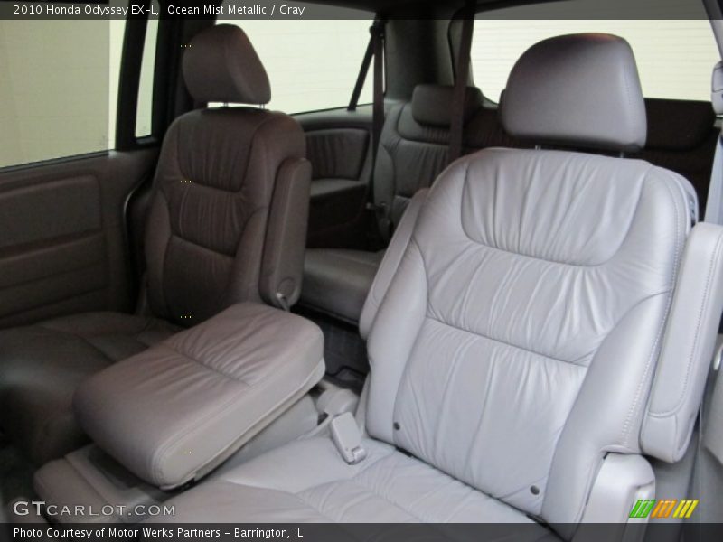 Ocean Mist Metallic / Gray 2010 Honda Odyssey EX-L