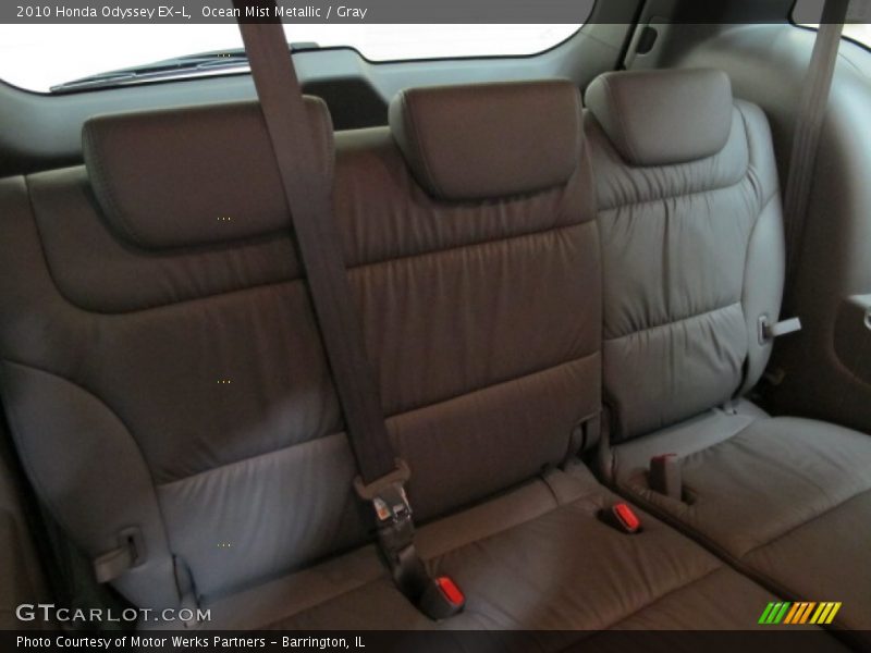 Ocean Mist Metallic / Gray 2010 Honda Odyssey EX-L