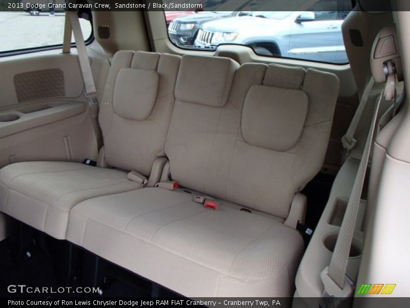 Rear Seat of 2013 Grand Caravan Crew