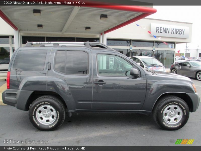 Night Armor Metallic / Gray 2010 Nissan Xterra X 4x4