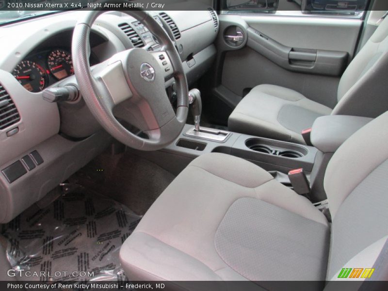 Night Armor Metallic / Gray 2010 Nissan Xterra X 4x4