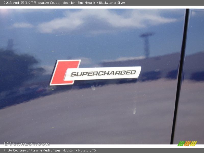 Moonlight Blue Metallic / Black/Lunar Silver 2013 Audi S5 3.0 TFSI quattro Coupe