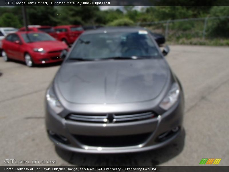 Tungsten Metallic / Black/Light Frost 2013 Dodge Dart Limited