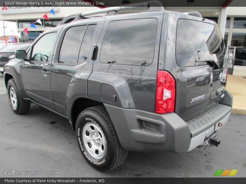 Night Armor Metallic / Gray 2010 Nissan Xterra X 4x4