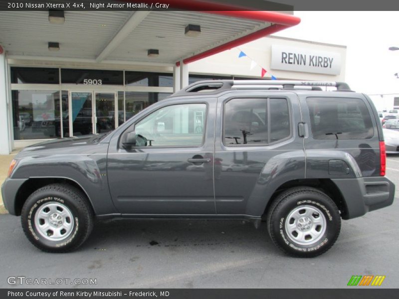 Night Armor Metallic / Gray 2010 Nissan Xterra X 4x4