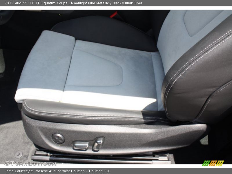 Moonlight Blue Metallic / Black/Lunar Silver 2013 Audi S5 3.0 TFSI quattro Coupe