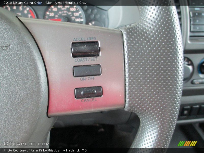 Night Armor Metallic / Gray 2010 Nissan Xterra X 4x4