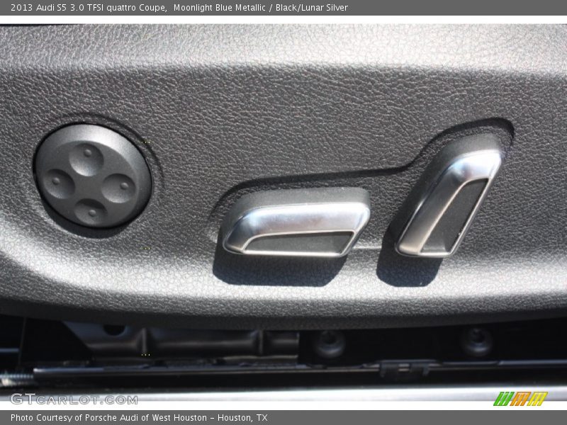 Moonlight Blue Metallic / Black/Lunar Silver 2013 Audi S5 3.0 TFSI quattro Coupe