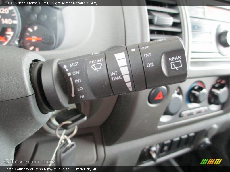 Night Armor Metallic / Gray 2010 Nissan Xterra X 4x4