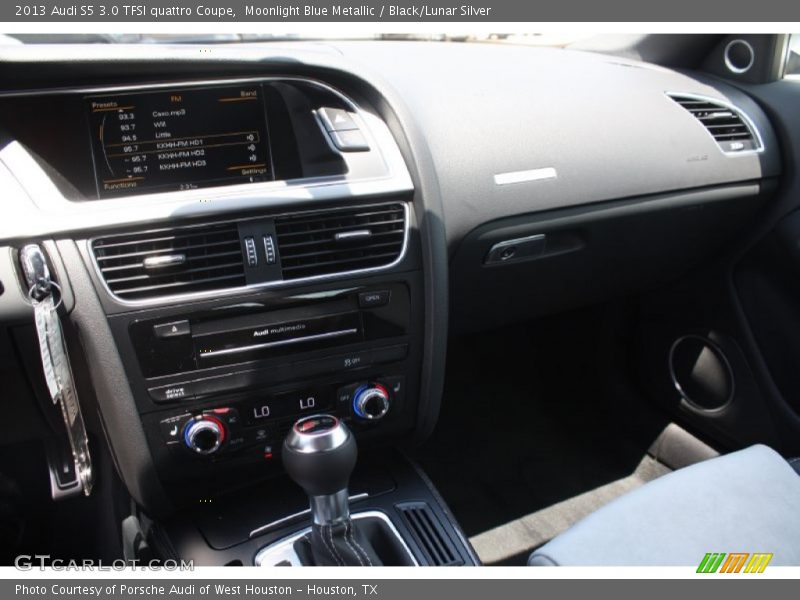 Moonlight Blue Metallic / Black/Lunar Silver 2013 Audi S5 3.0 TFSI quattro Coupe