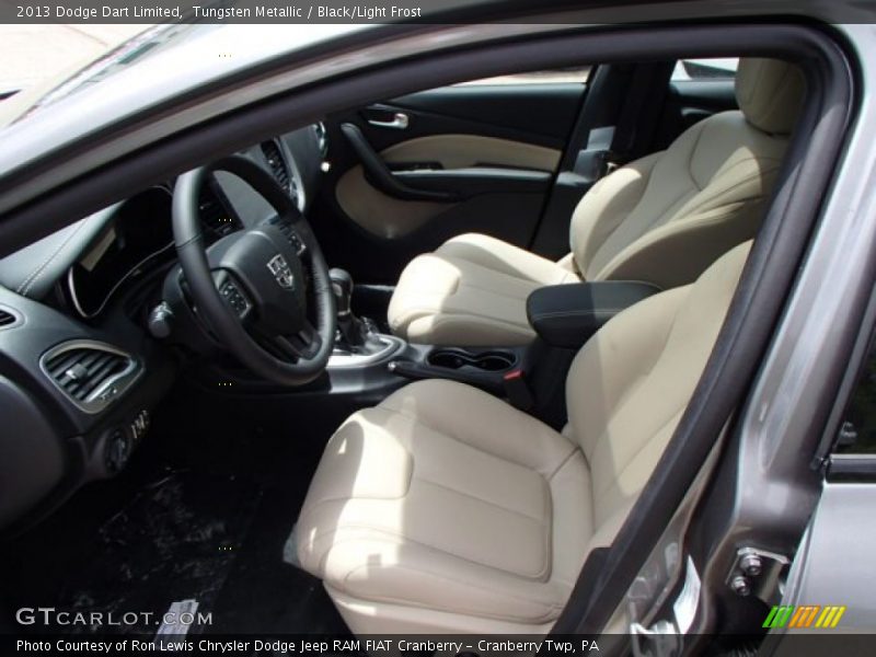 Front Seat of 2013 Dart Limited