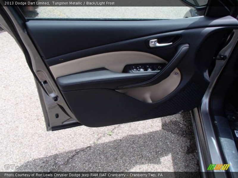 Tungsten Metallic / Black/Light Frost 2013 Dodge Dart Limited