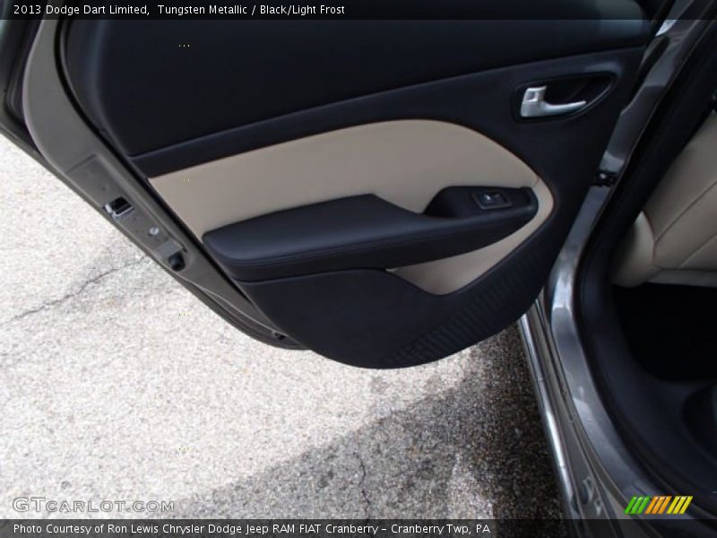 Tungsten Metallic / Black/Light Frost 2013 Dodge Dart Limited