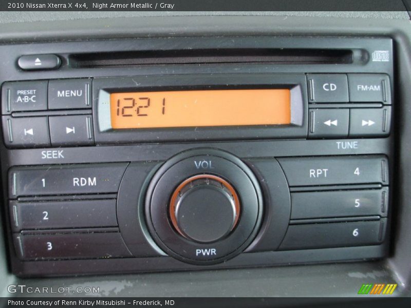 Night Armor Metallic / Gray 2010 Nissan Xterra X 4x4