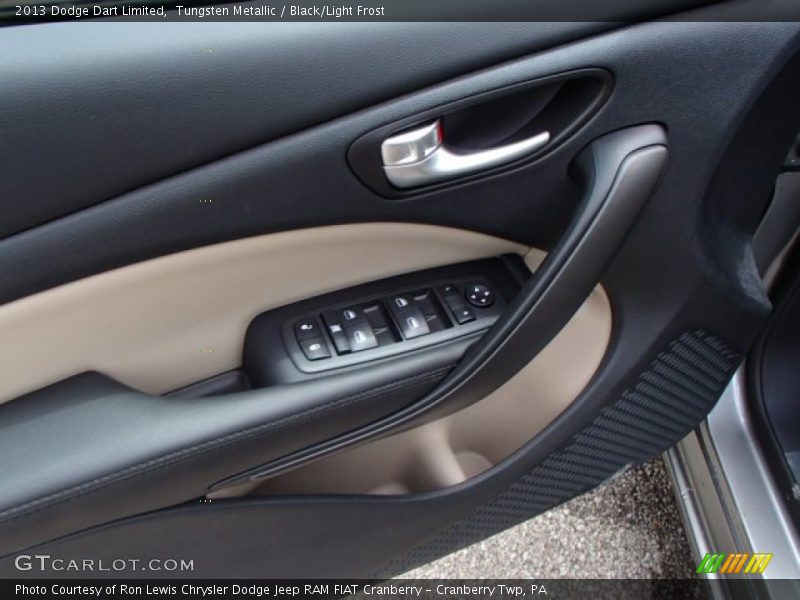 Tungsten Metallic / Black/Light Frost 2013 Dodge Dart Limited