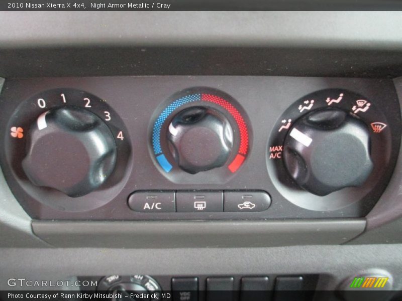 Night Armor Metallic / Gray 2010 Nissan Xterra X 4x4