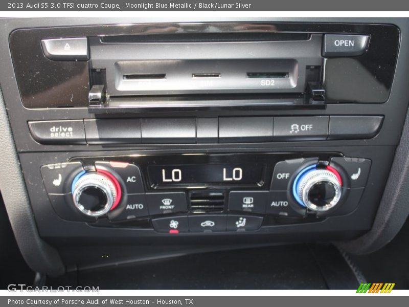 Moonlight Blue Metallic / Black/Lunar Silver 2013 Audi S5 3.0 TFSI quattro Coupe