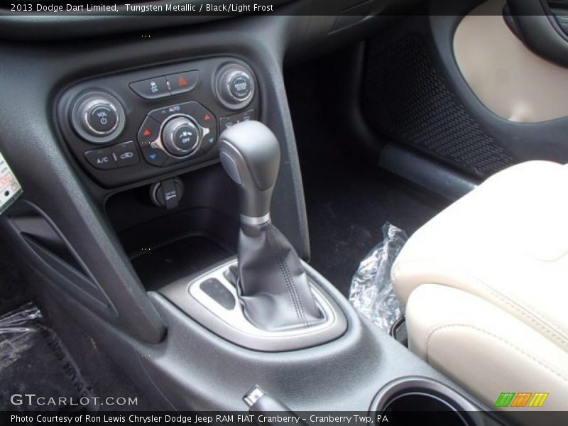 Tungsten Metallic / Black/Light Frost 2013 Dodge Dart Limited