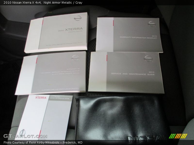 Night Armor Metallic / Gray 2010 Nissan Xterra X 4x4