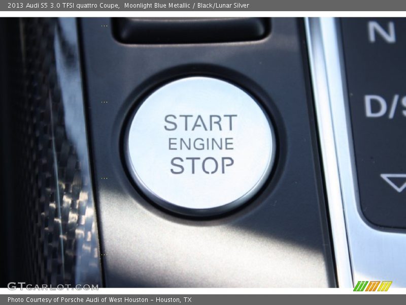 Moonlight Blue Metallic / Black/Lunar Silver 2013 Audi S5 3.0 TFSI quattro Coupe