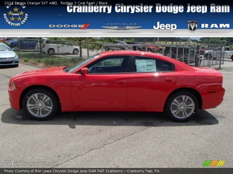 Redline 3 Coat Pearl / Black 2013 Dodge Charger SXT AWD