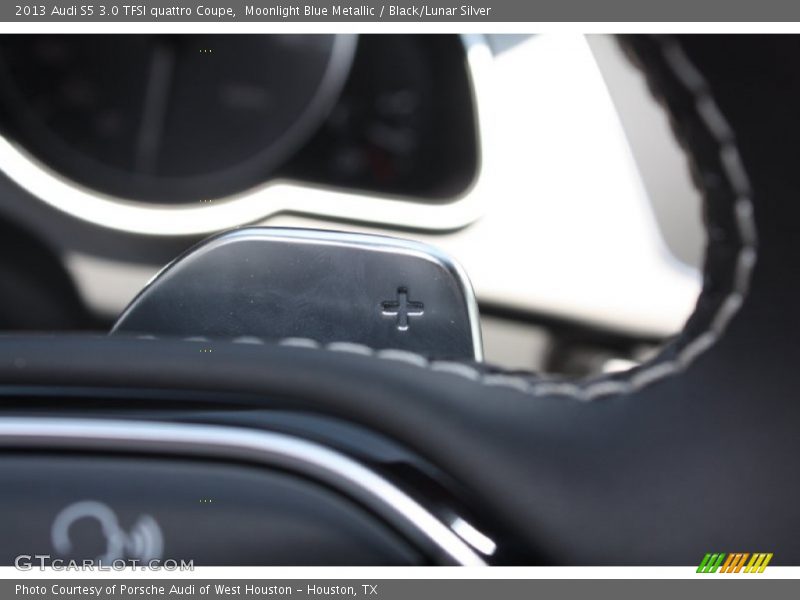 Moonlight Blue Metallic / Black/Lunar Silver 2013 Audi S5 3.0 TFSI quattro Coupe