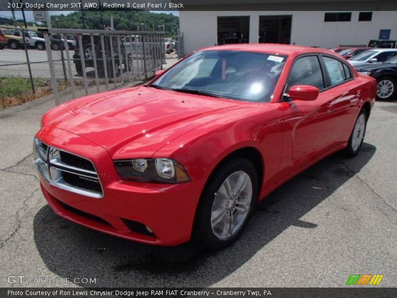 Redline 3 Coat Pearl / Black 2013 Dodge Charger SXT AWD