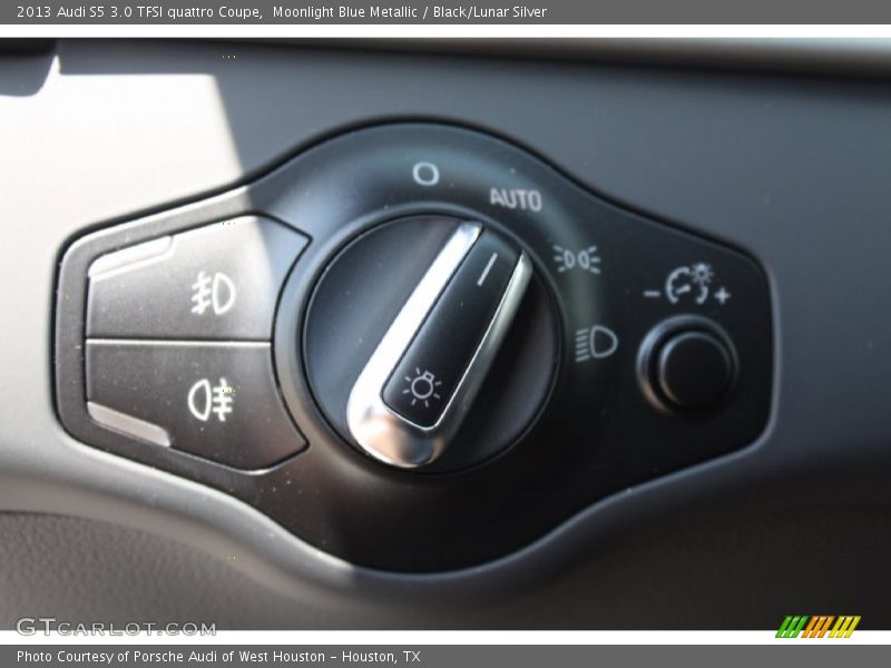 Moonlight Blue Metallic / Black/Lunar Silver 2013 Audi S5 3.0 TFSI quattro Coupe