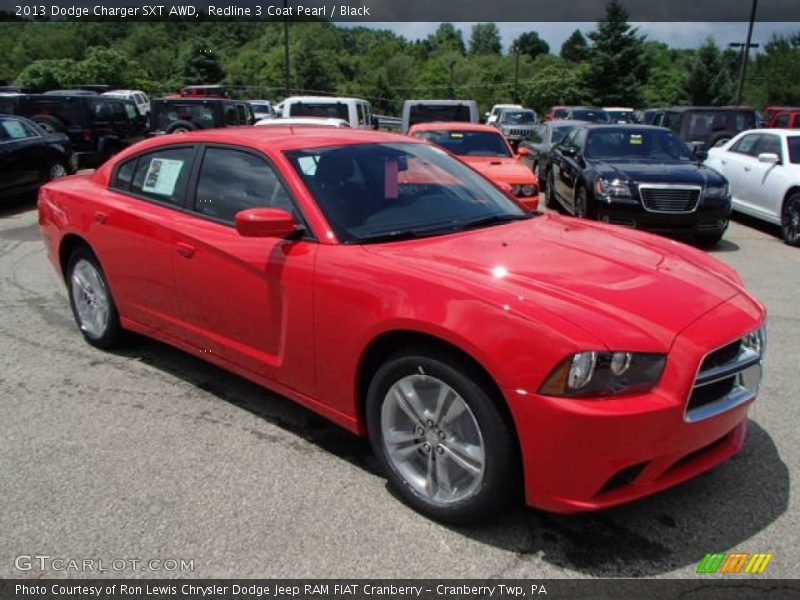 Redline 3 Coat Pearl / Black 2013 Dodge Charger SXT AWD