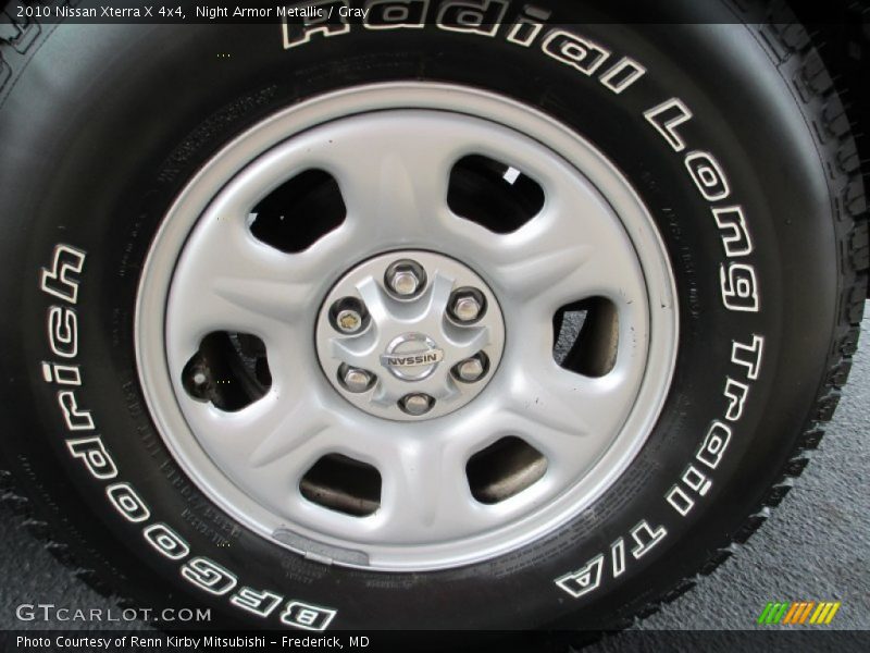Night Armor Metallic / Gray 2010 Nissan Xterra X 4x4