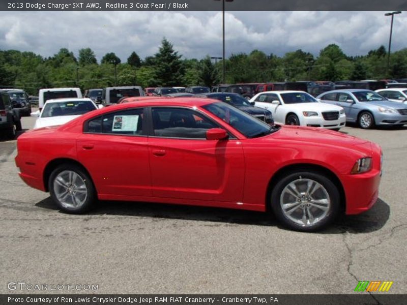 Redline 3 Coat Pearl / Black 2013 Dodge Charger SXT AWD
