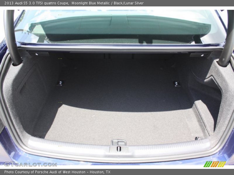 Moonlight Blue Metallic / Black/Lunar Silver 2013 Audi S5 3.0 TFSI quattro Coupe