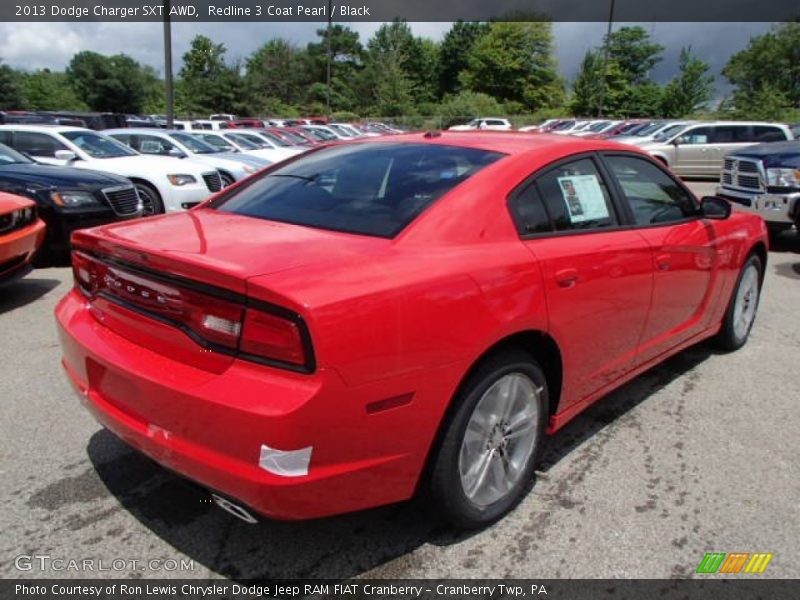 Redline 3 Coat Pearl / Black 2013 Dodge Charger SXT AWD