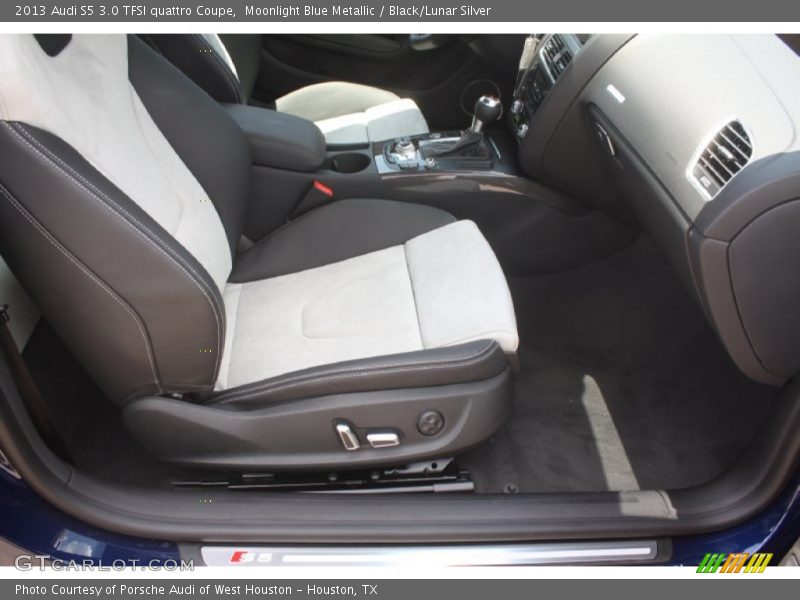 Moonlight Blue Metallic / Black/Lunar Silver 2013 Audi S5 3.0 TFSI quattro Coupe