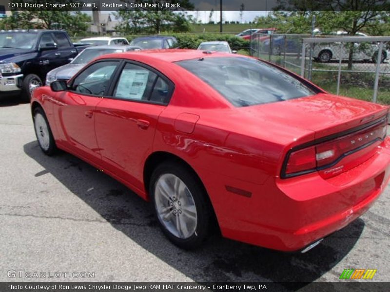 Redline 3 Coat Pearl / Black 2013 Dodge Charger SXT AWD
