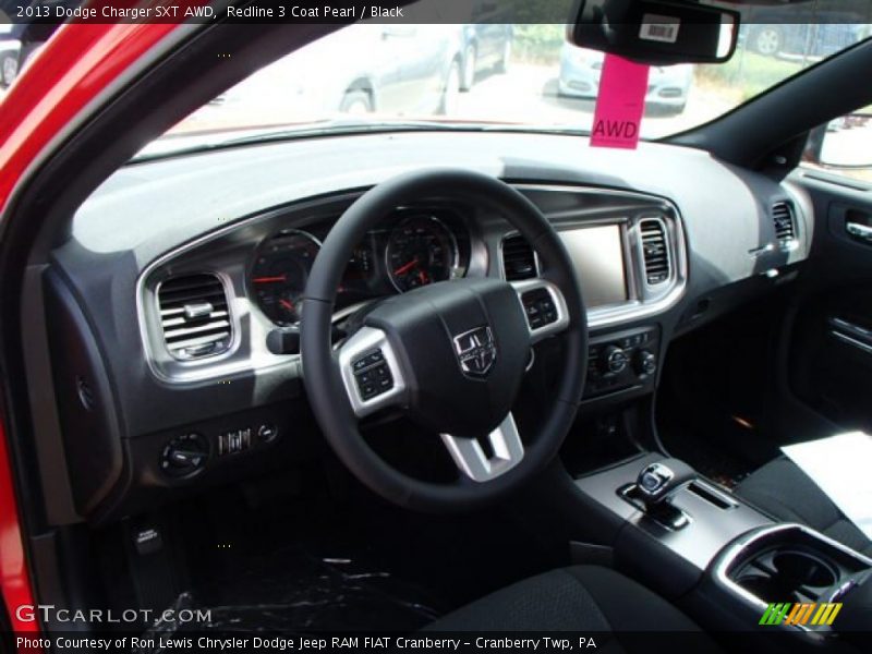 Redline 3 Coat Pearl / Black 2013 Dodge Charger SXT AWD