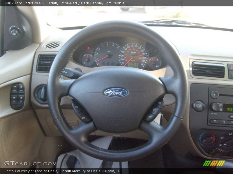Infra-Red / Dark Pebble/Light Pebble 2007 Ford Focus ZX4 SE Sedan