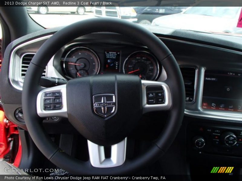 Redline 3 Coat Pearl / Black 2013 Dodge Charger SXT AWD