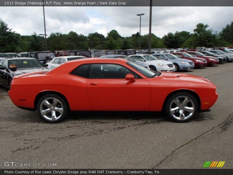  2013 Challenger R/T Plus Hemi Orange Pearl
