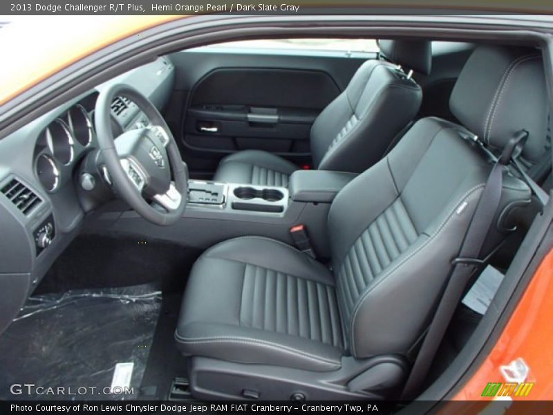  2013 Challenger R/T Plus Dark Slate Gray Interior