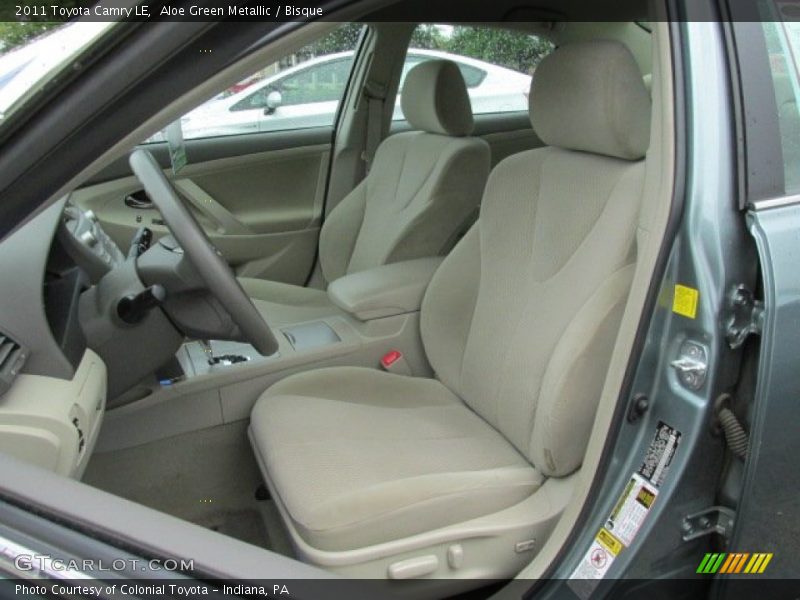 Front Seat of 2011 Camry LE