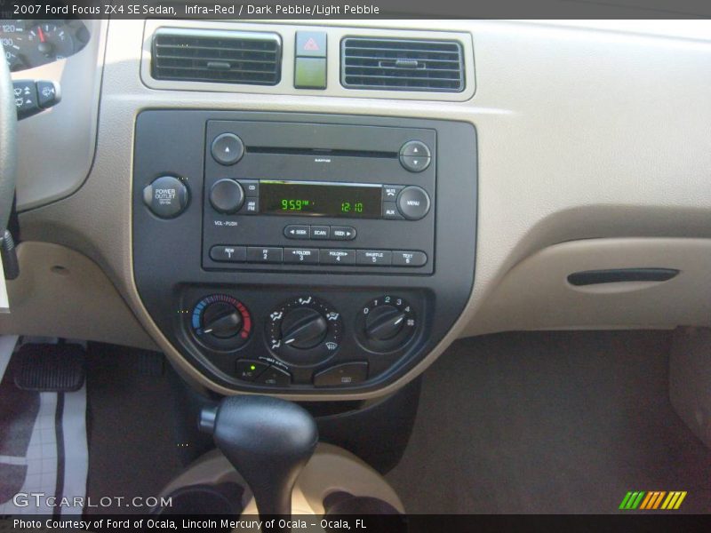 Infra-Red / Dark Pebble/Light Pebble 2007 Ford Focus ZX4 SE Sedan