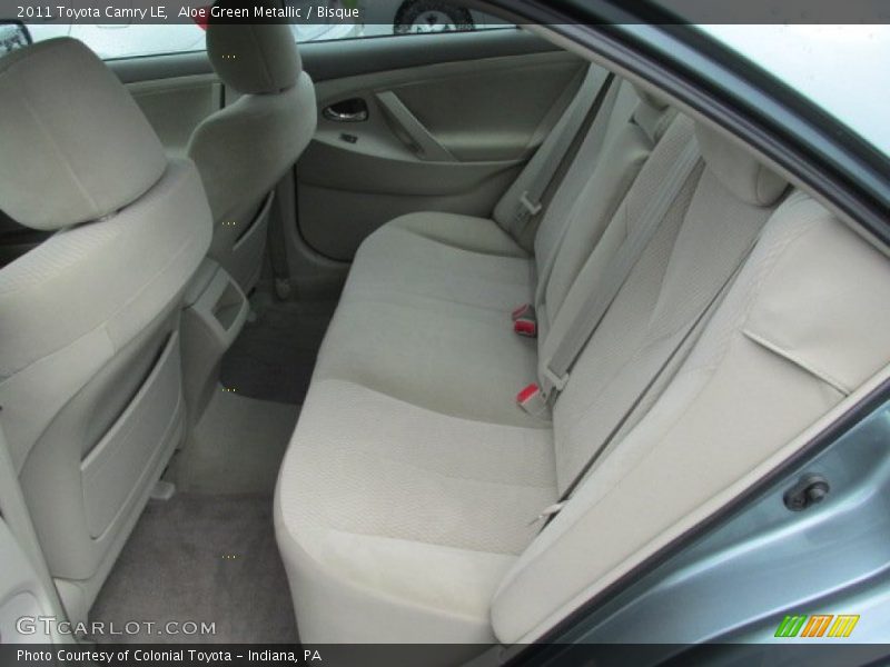 Rear Seat of 2011 Camry LE