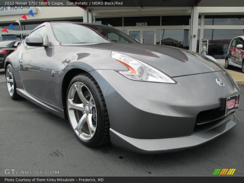 Gun Metallic / NISMO Black/Red 2012 Nissan 370Z NISMO Coupe