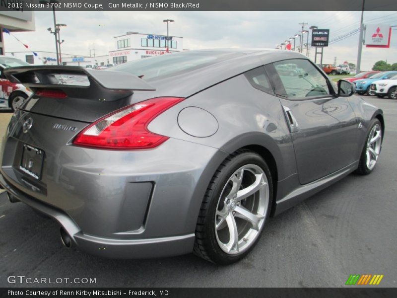 Gun Metallic / NISMO Black/Red 2012 Nissan 370Z NISMO Coupe