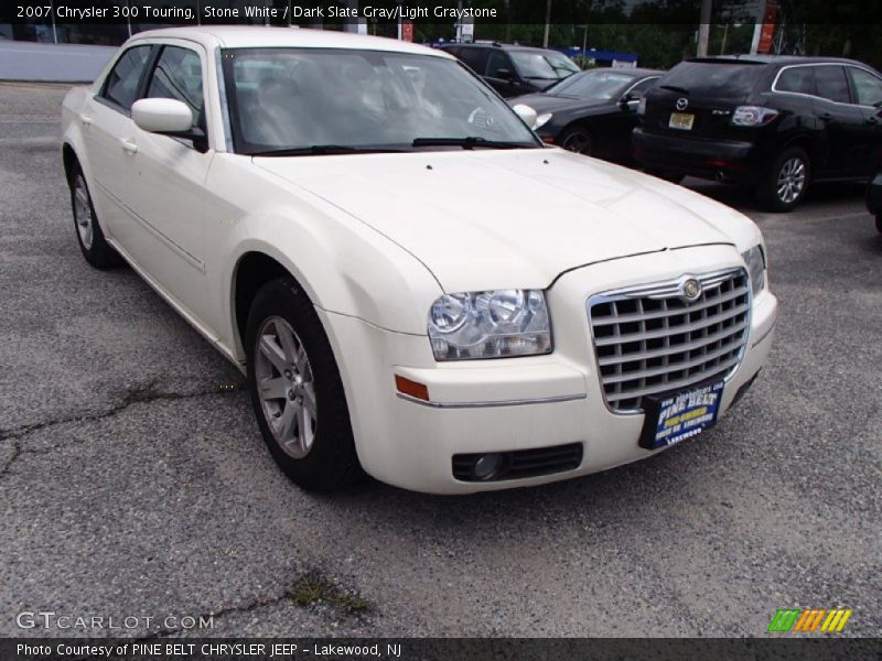 Stone White / Dark Slate Gray/Light Graystone 2007 Chrysler 300 Touring