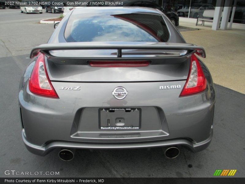 Gun Metallic / NISMO Black/Red 2012 Nissan 370Z NISMO Coupe