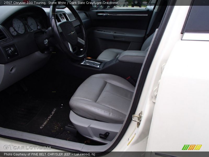 Stone White / Dark Slate Gray/Light Graystone 2007 Chrysler 300 Touring