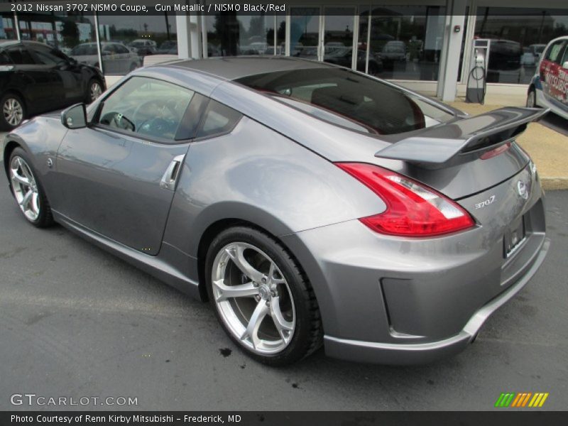 Gun Metallic / NISMO Black/Red 2012 Nissan 370Z NISMO Coupe